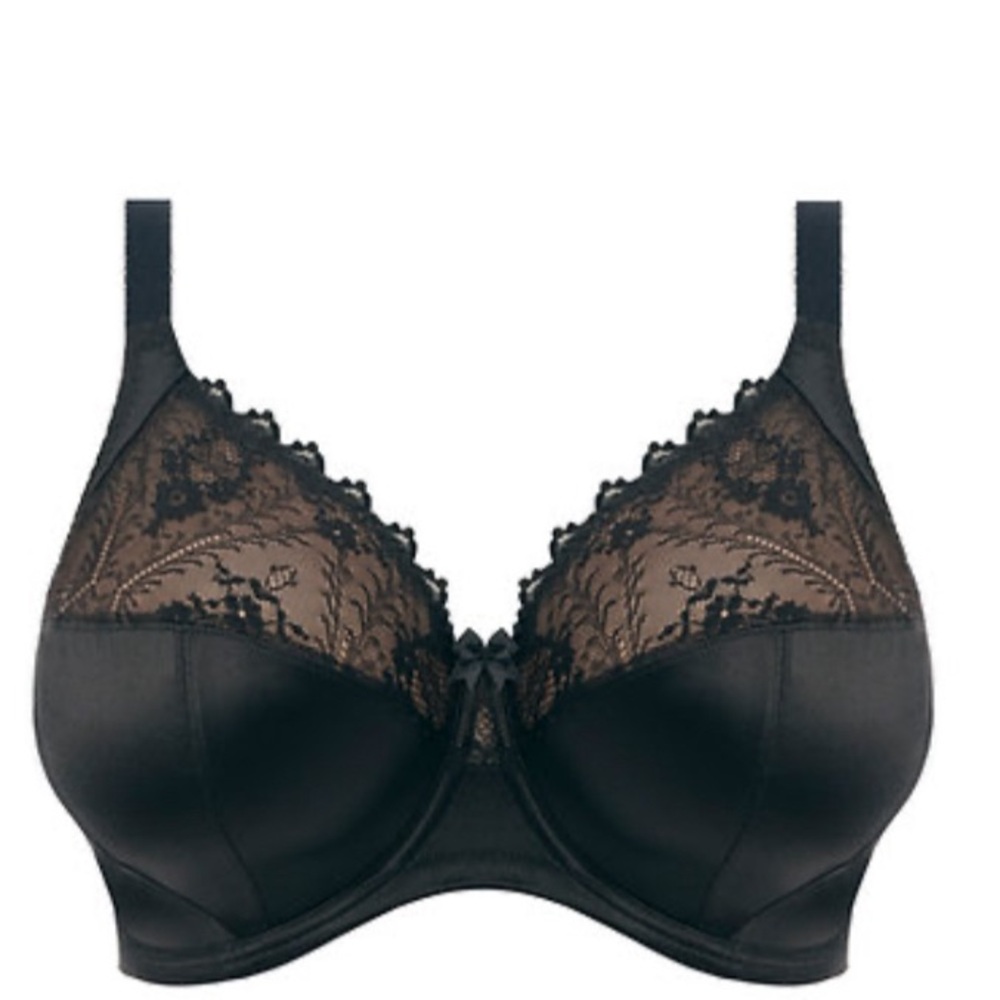 NWT Goddess black Cassie underwire bra size 48G
